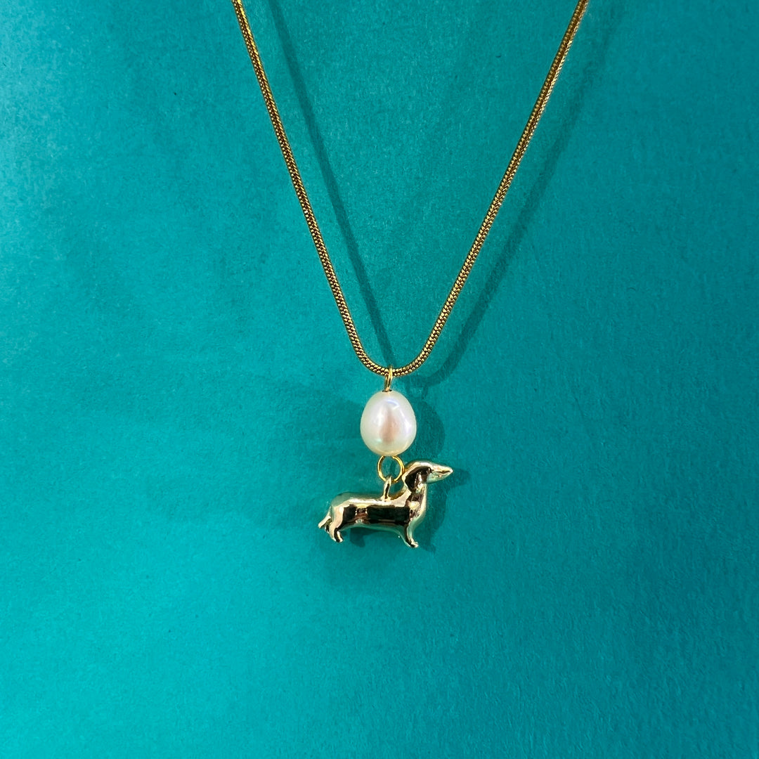 COLLAR - Terami, Teckel y perla
