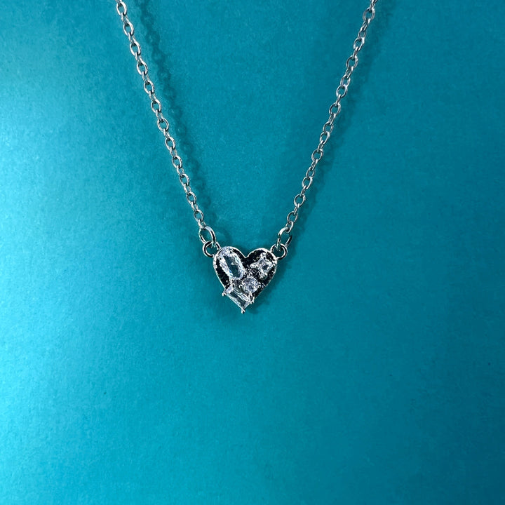 COLLAR - Terami, Corazón Zirconia Pequeño