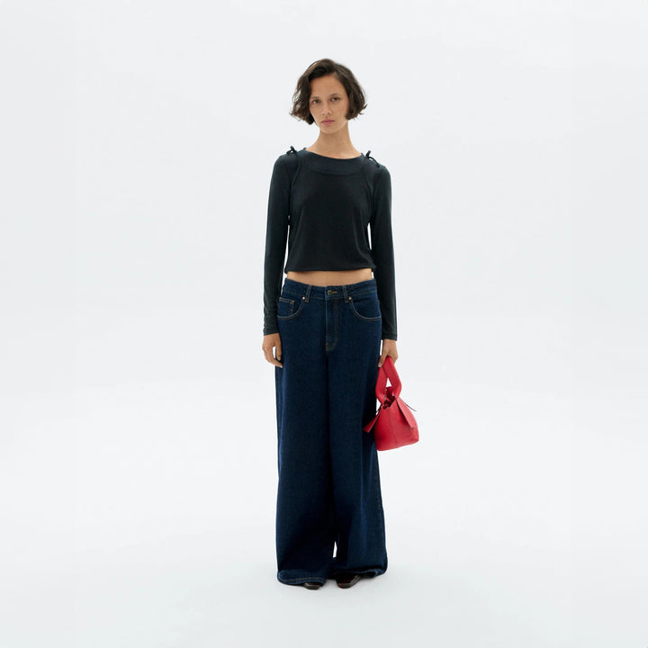 VAQUERO - Thinking Mu, Hedda wide leg dark navy