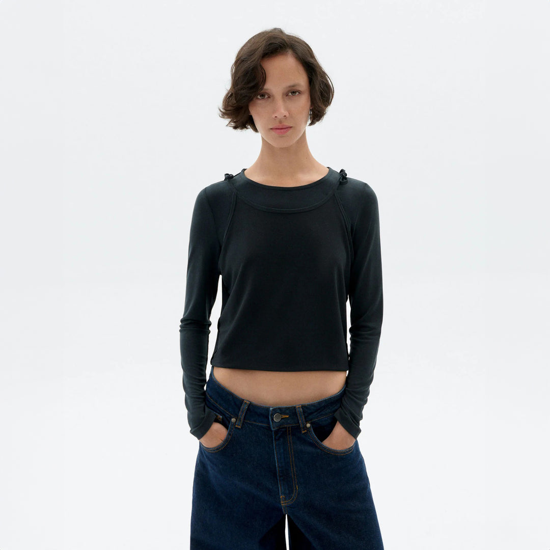VAQUERO - Thinking Mu, Hedda wide leg dark navy
