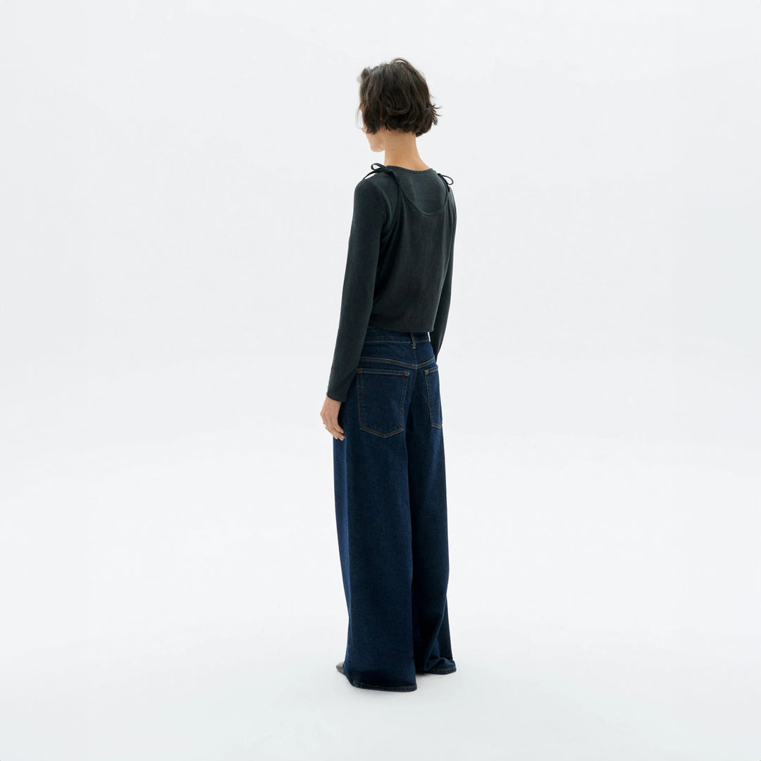 VAQUERO - Thinking Mu, Hedda wide leg dark navy