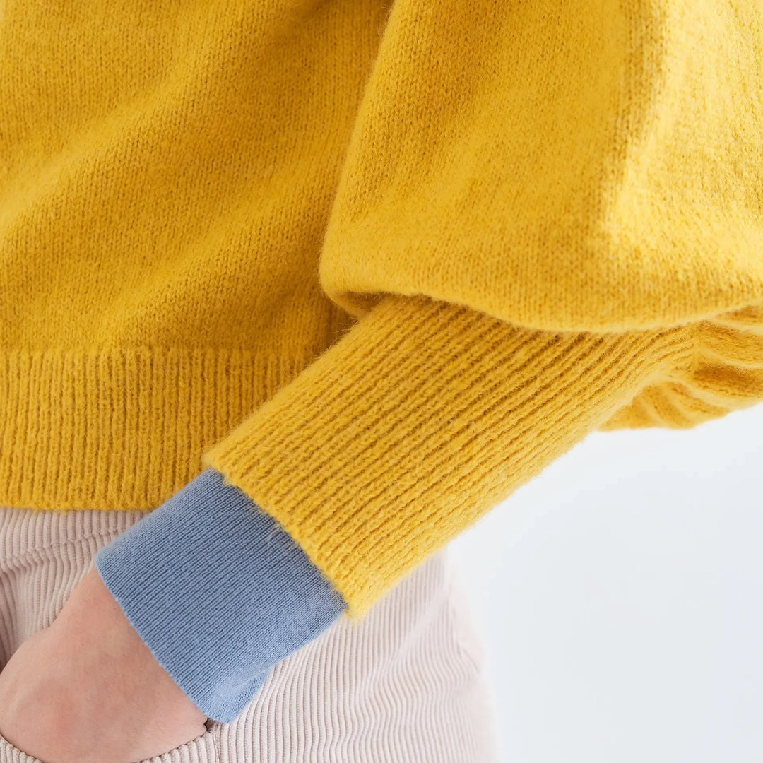MAGLIONE - Compañía Fantástica, Maglia morbida a righe bianche e verdi