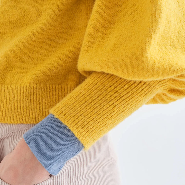 MAGLIONE - Compañía Fantástica, Maglia morbida a righe bianche e verdi