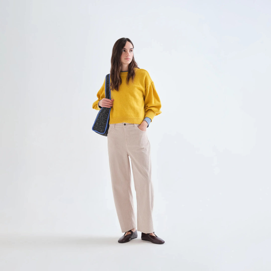 MAGLIONE - Compañía Fantástica, Maglia morbida a righe bianche e verdi
