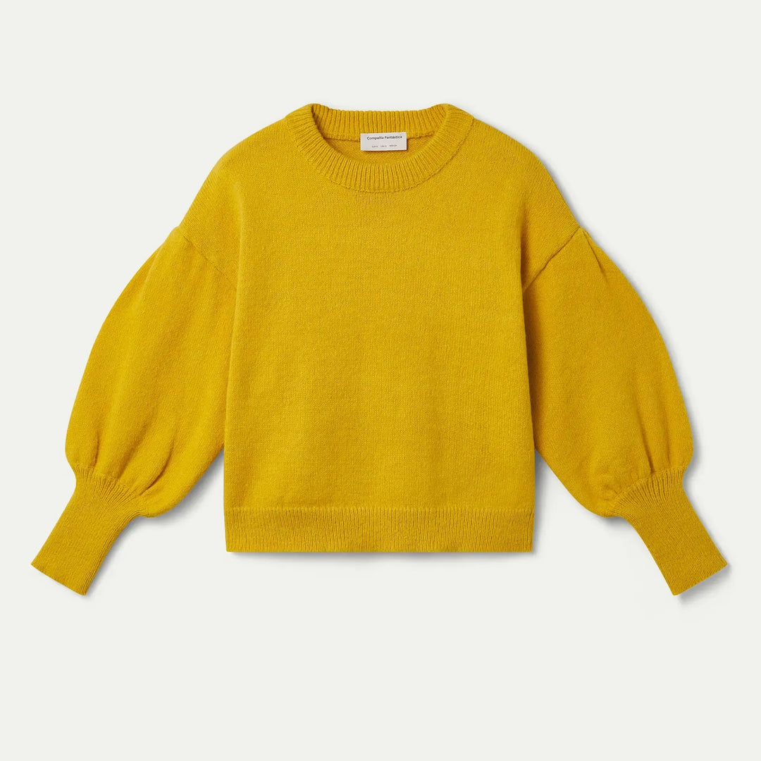 MAGLIONE - Compañía Fantástica, Maglia morbida a righe bianche e verdi