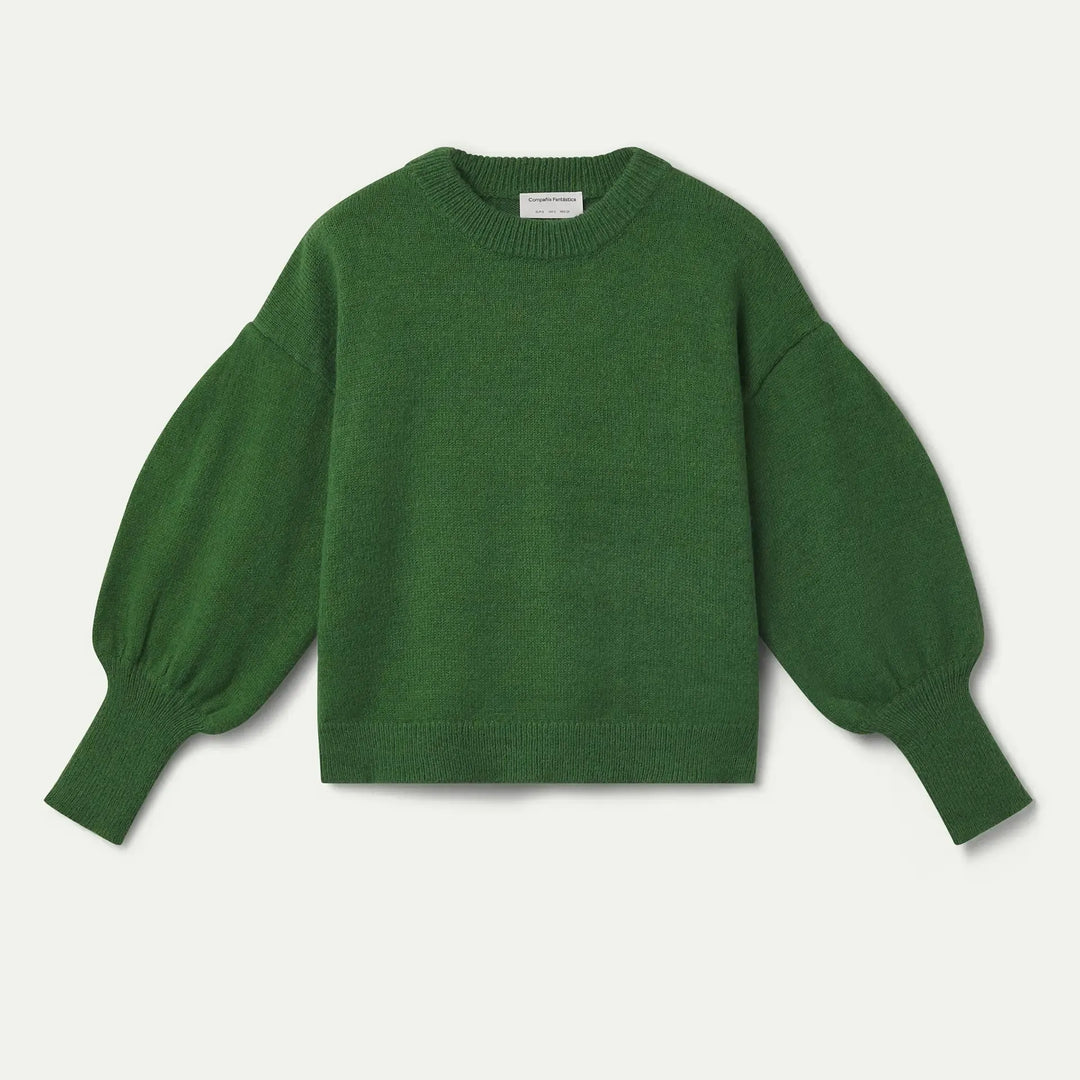 MAGLIONE - Compañía Fantástica, Maglia morbida a righe bianche e verdi