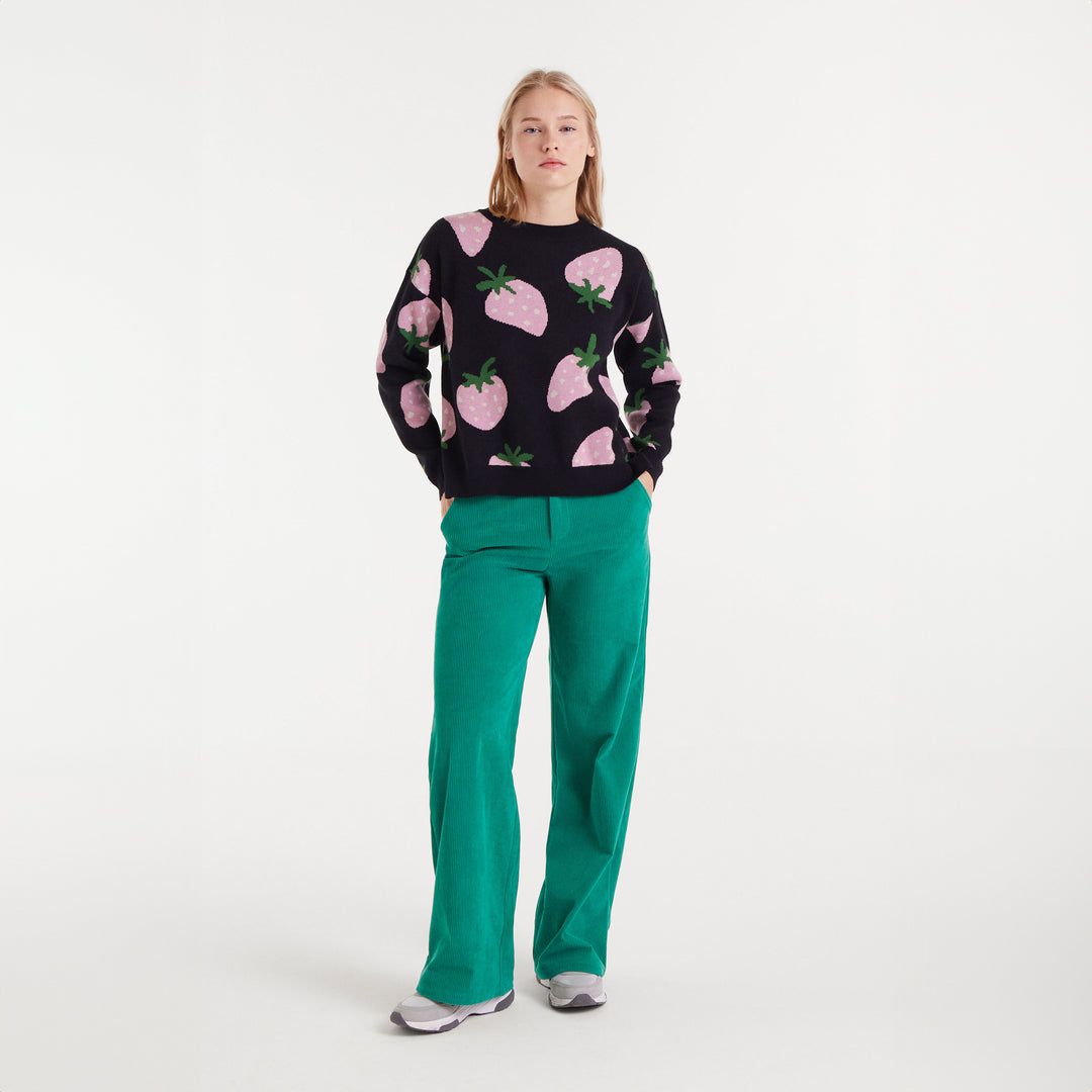 JERSEY - Compañía Fantástica, Punto jacquard Morango