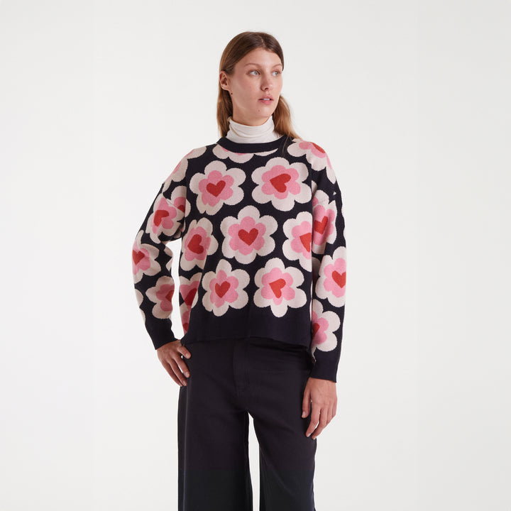 JERSEY - Compañía Fantástica, Punto jacquard SweetHeart