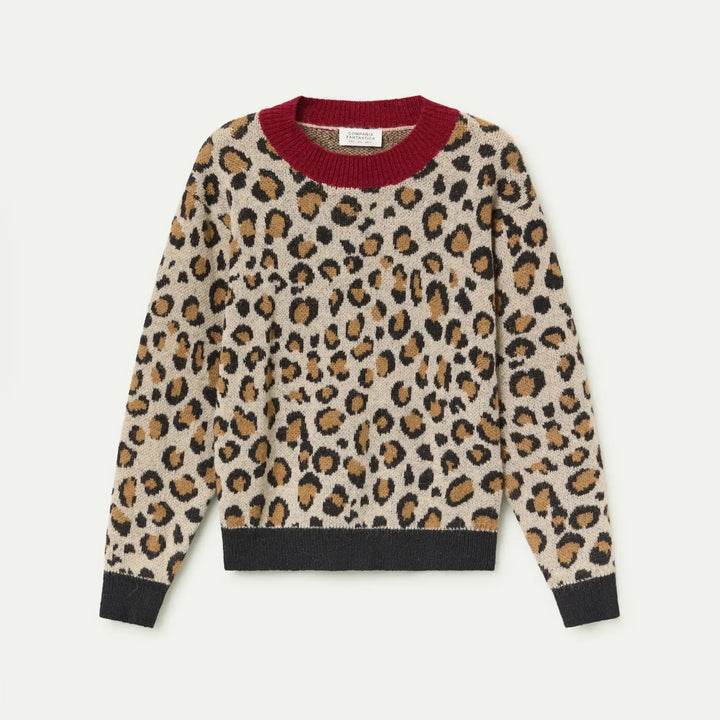 JERSEY - Compañía Fantástica, Jacquard estampado Mini Leopard