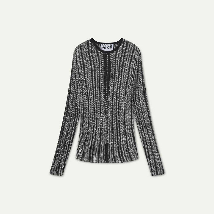 MAGLIA - Wild Pony, fantasia animalier marrone