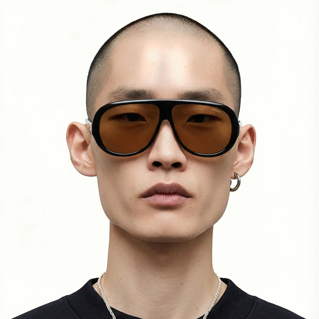 OCCHIALI DA SOLE - Komono,Tate Black Amber