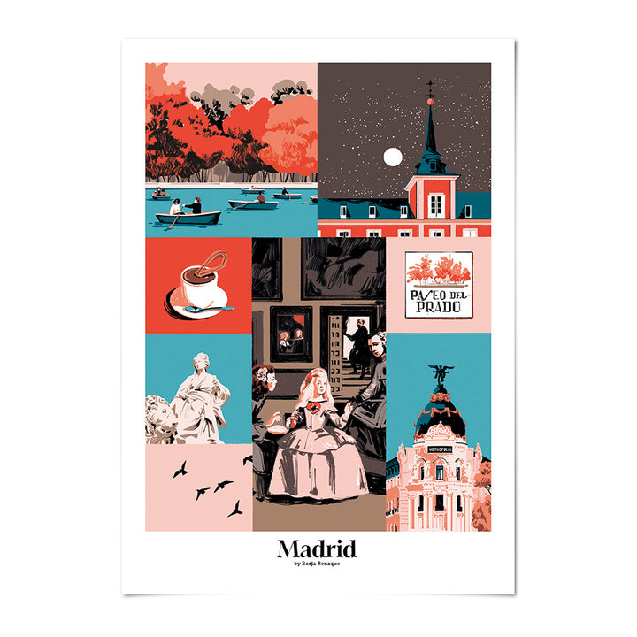ILUSTRACIÓN - Borja Bonaque, Conjunto Madrid