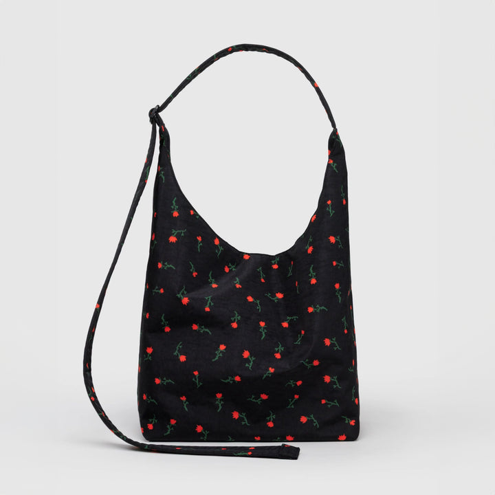 BOLSO - Baggu, Large Nylon Sling Bag Painted Wildflower