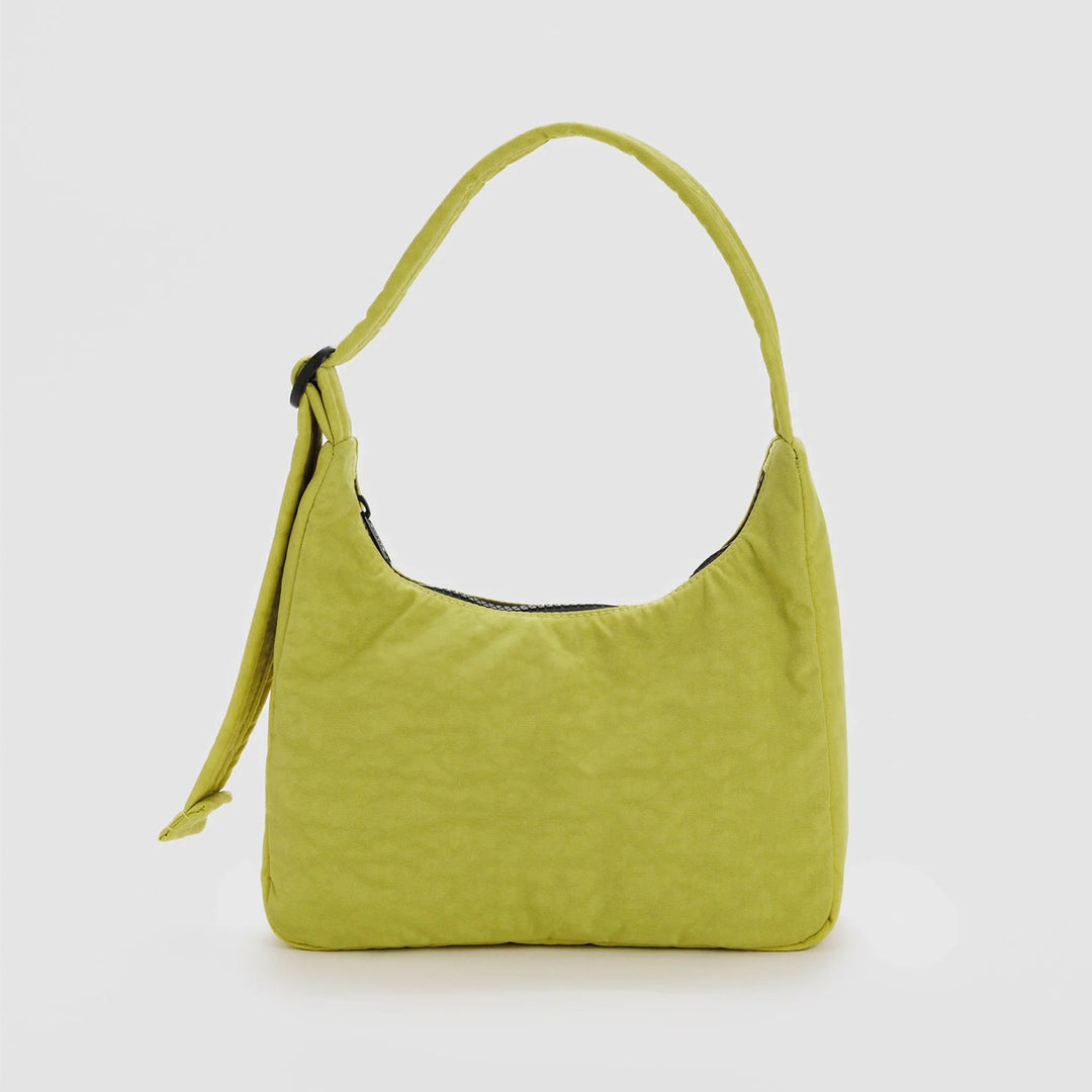 BOLSO - Baggu, Mini Nylon Shoulder Bag Lemongrass