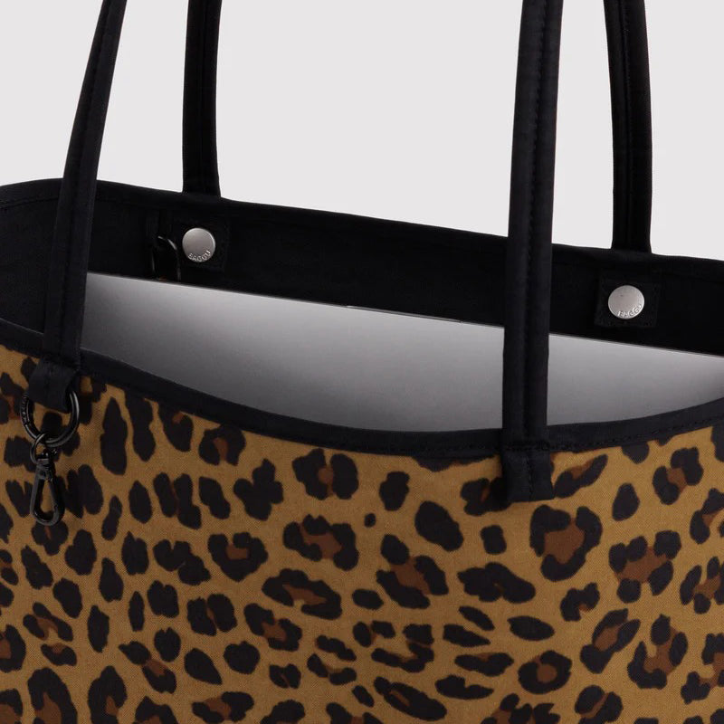 BOLSO - Baggu, Leopard Mix Medium Nylon Reversible Tote