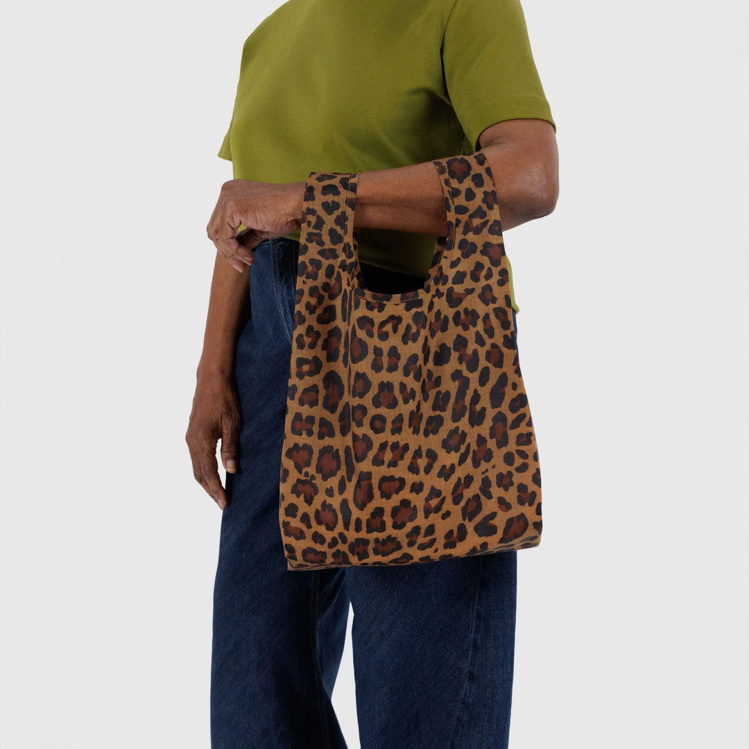 TOTE BAG - Baggu, Baby Leopard