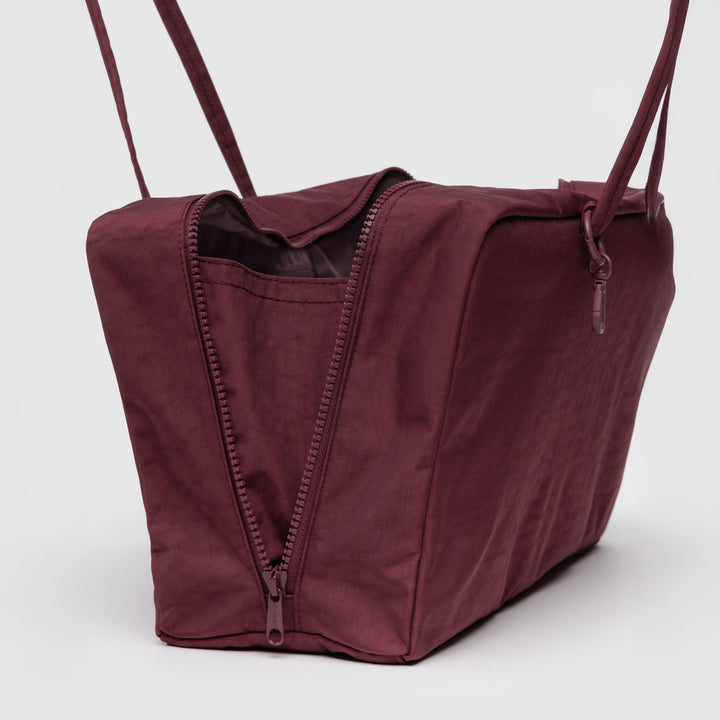 BOLSO - Baggu, Mahogany Medium Nylon Bowler Bag