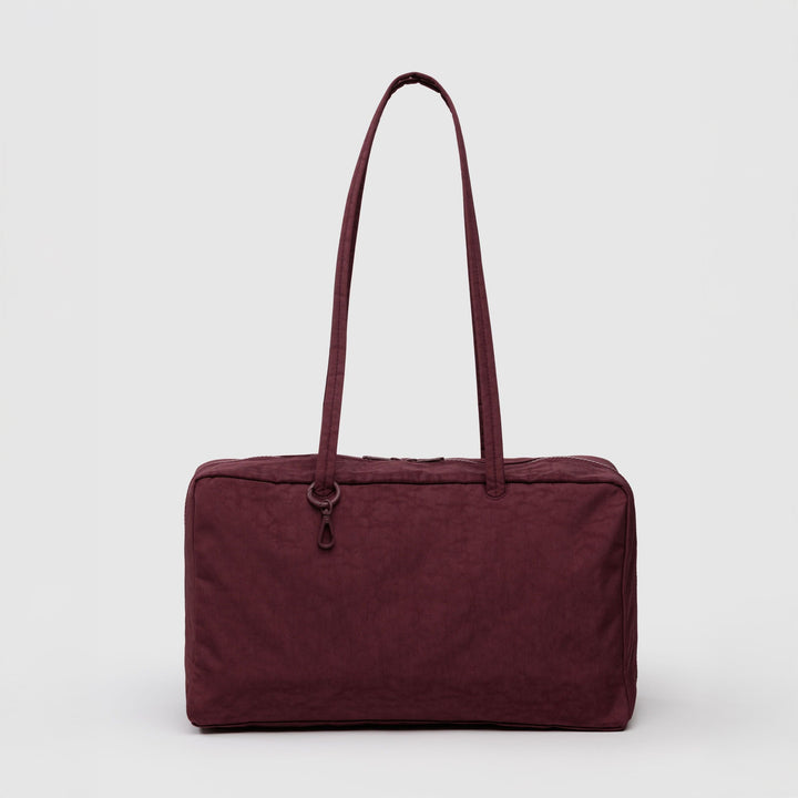 BOLSO - Baggu, Mahogany Medium Nylon Bowler Bag