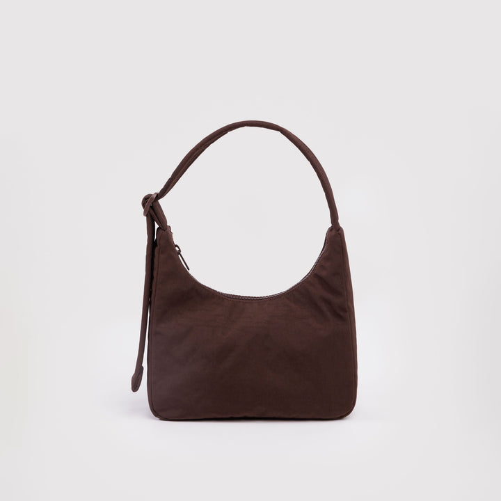 BOLSO - Baggu, Coffee Mini Nylon Shoulder Bag