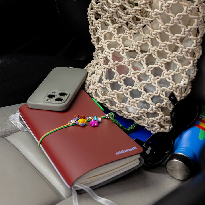 Funda Log Cover azul cobalto de mishmash – foto 4