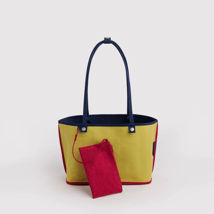 BORSA - Baggu, borsa bowler Blurred Gingham Brown