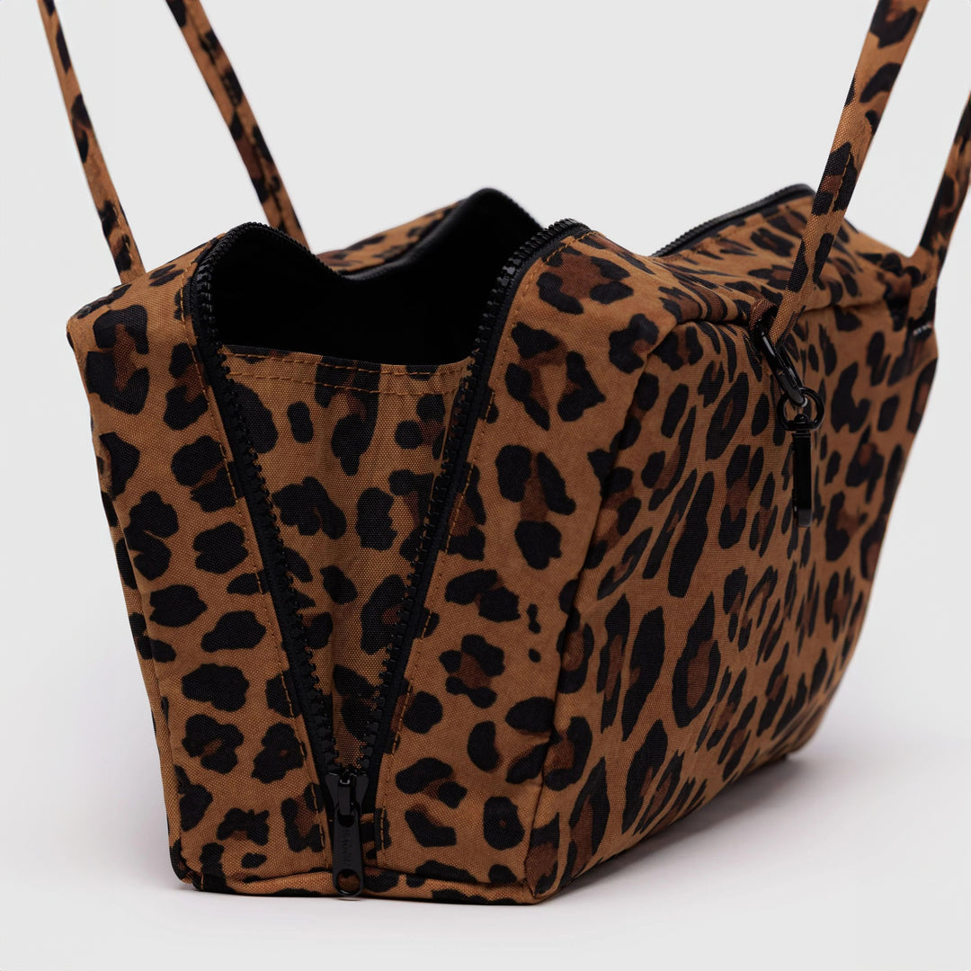 BOLSO - Baggu, Nylon Bowler Bag Leopard