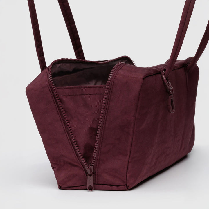 BOLSO - Baggu, Mahogany Nylon Bowler Bag