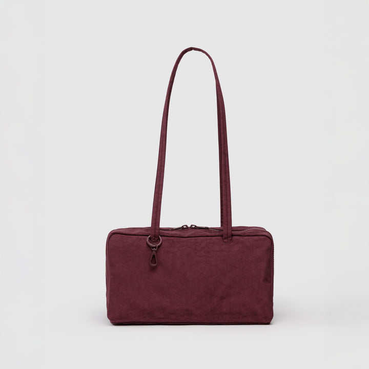 BOLSO - Baggu, Mahogany Nylon Bowler Bag