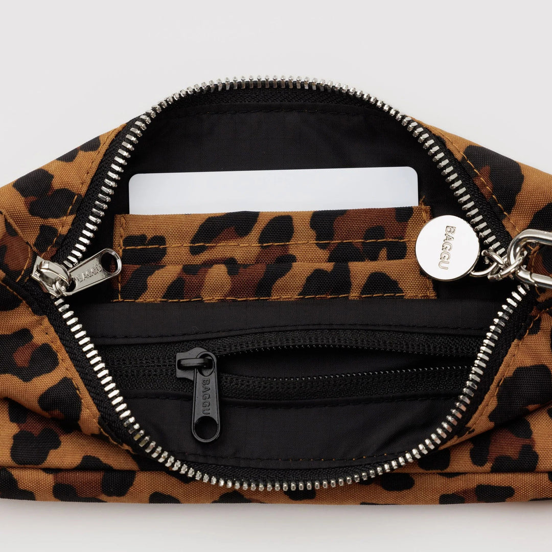 BOLSO - Baggu, Nylon Pochette Leopard