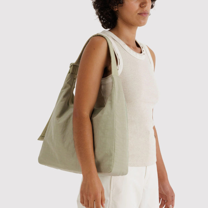 BOLSO - Baggu, Celadon Nylon Shoulder Bag