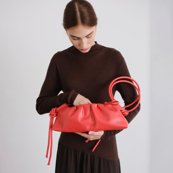 BAG - Ölend, Dumpling Bag Cherry red