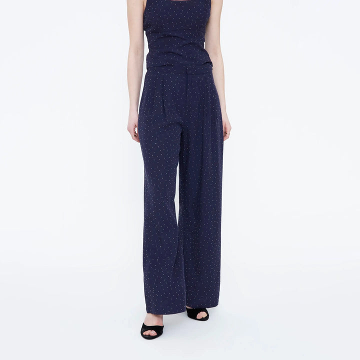 PANTALÓN - Wild Pony, Azul marino con apliques