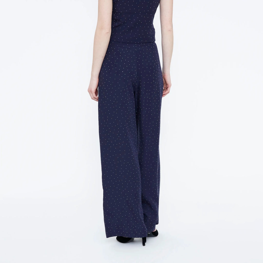PANTALÓN - Wild Pony, Azul marino con apliques