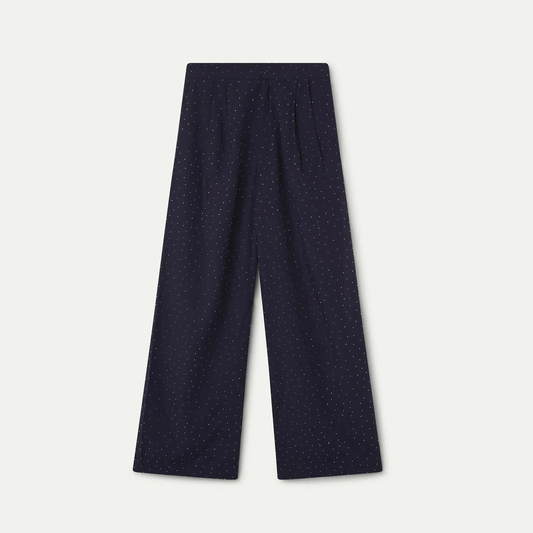 PANTALÓN - Wild Pony, Azul marino con apliques