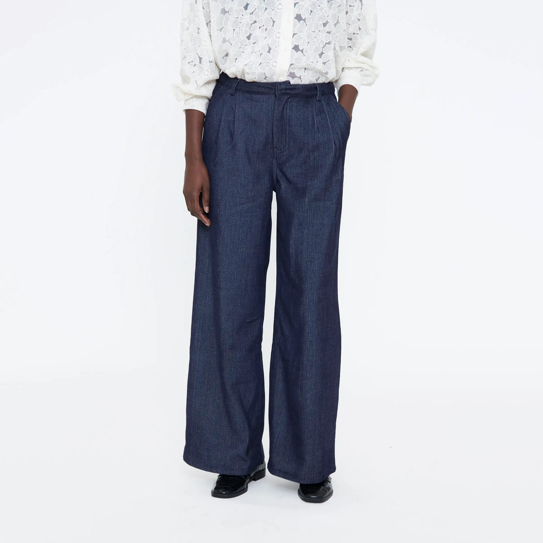 VAQUERO - Wild Pony, Stampa pied de poule blu