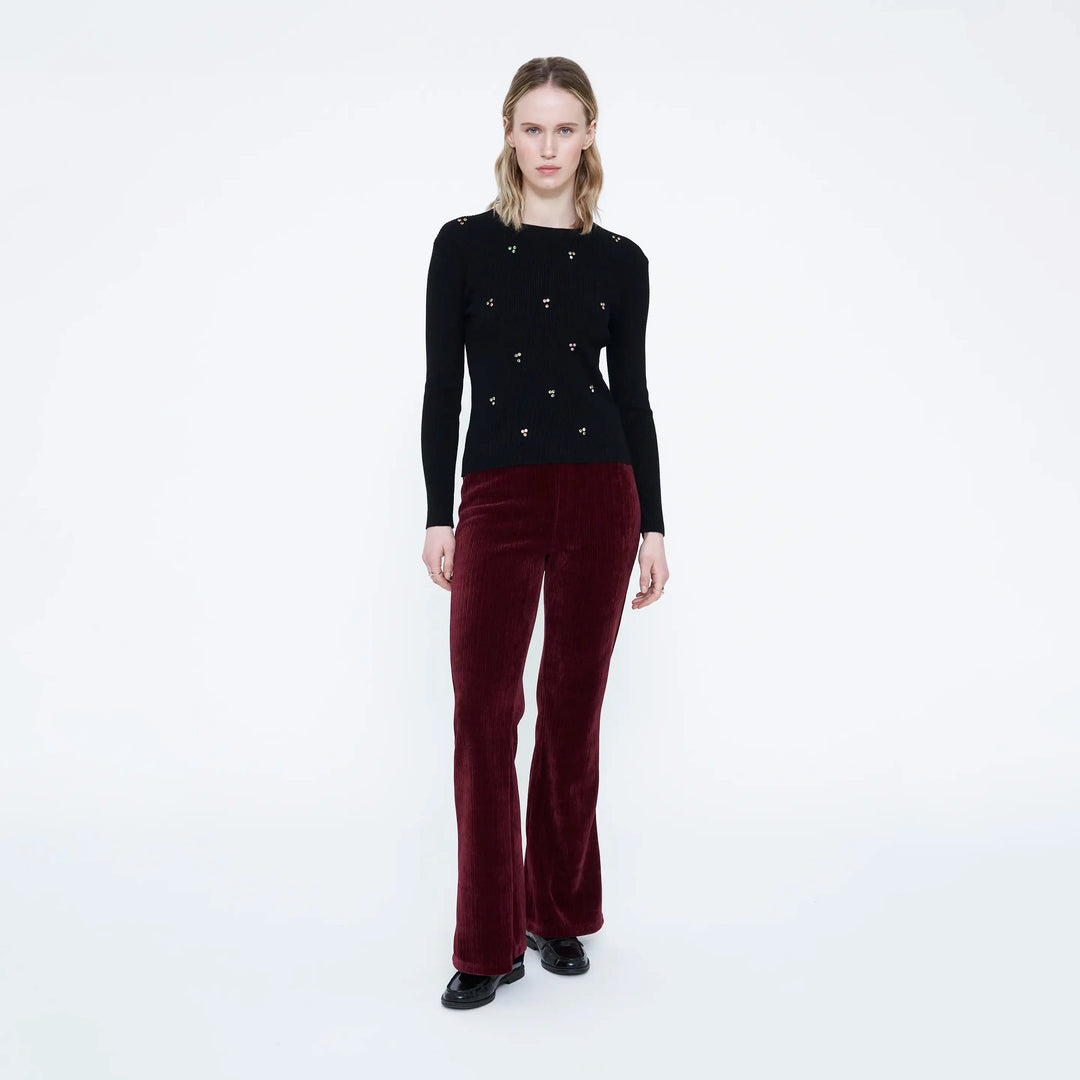 PANTALONE - Wild Pony, Velluto a coste Navy Blue