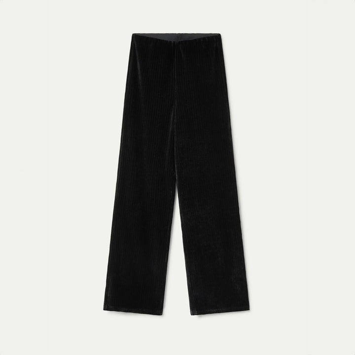 PANTALÓN - Wild Pony, Traje pana de terciopelo negro