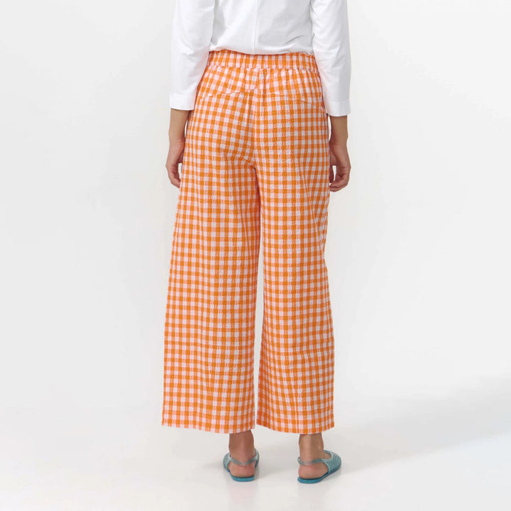 PANTALÓN - Suite13Lab, Santa Check Orange
