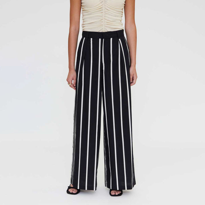 PANTALÓN - Wild Pony, Estampado Grimaud Black