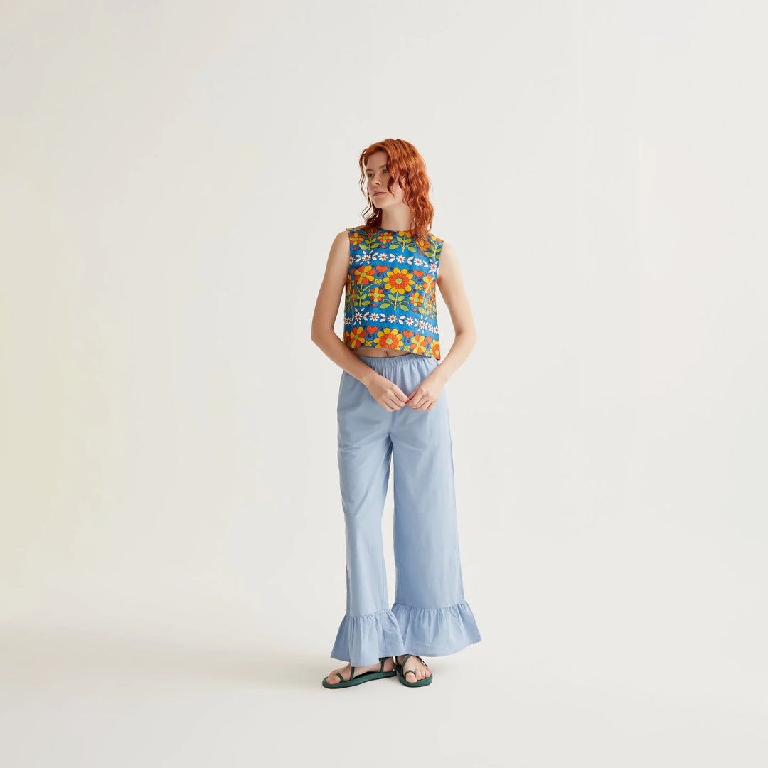 PANTALONI - Compañía Fantástica, Cotone rosa