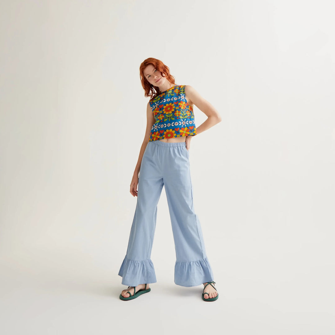 PANTALONI - Compañía Fantástica, Cotone rosa