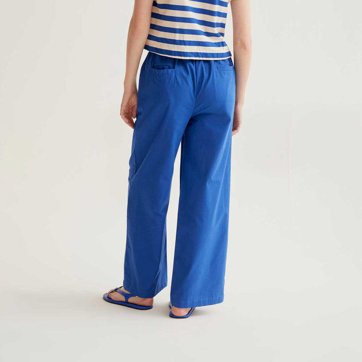 PANTALÓN - Compañía Fantástica, Algodón azul