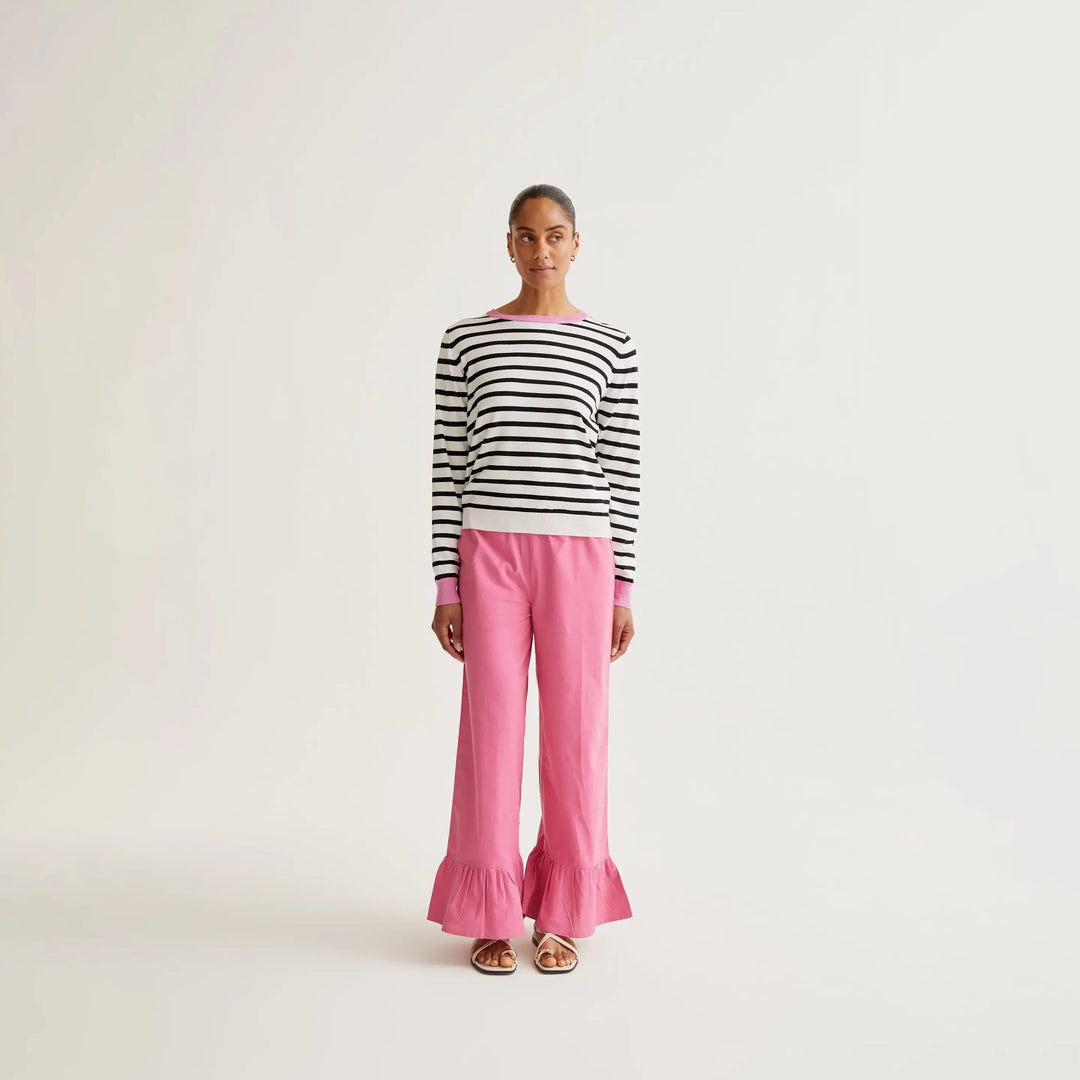 PANTALÓN - Compañía Fantástica, Algodón rosa