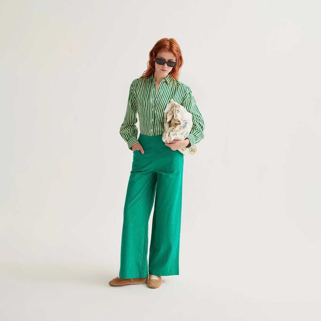PANTALONI - Compañía Fantástica, Cotone blu
