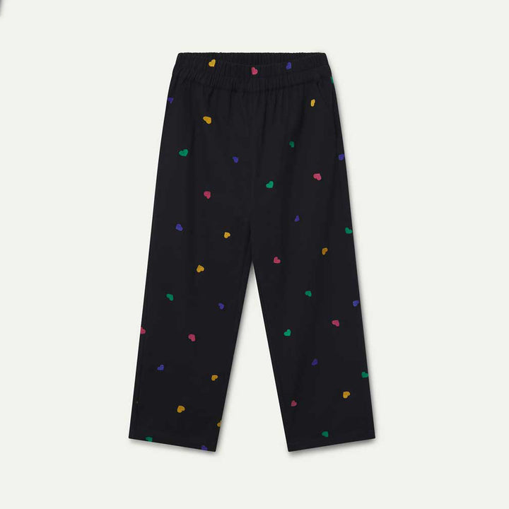 PANTALONI - Compañía Fantástica, Jeans blu con stampa Paisley