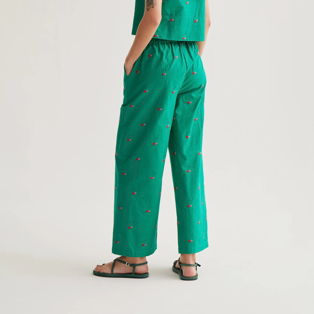 PANTALÓN - Compañía Fantástica, Estampado Green Cherries