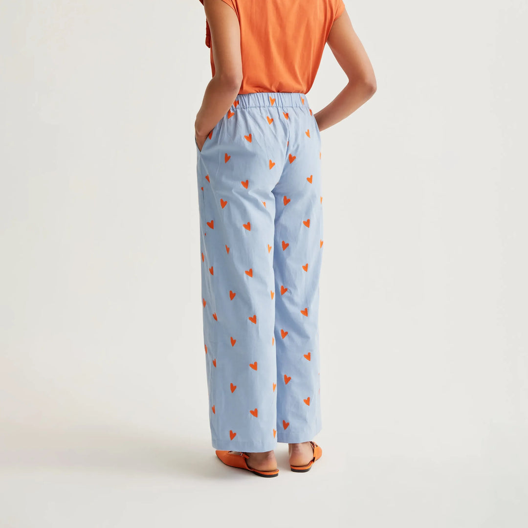 PANTALÓN - Compañía Fantástica, Estampado Hearts