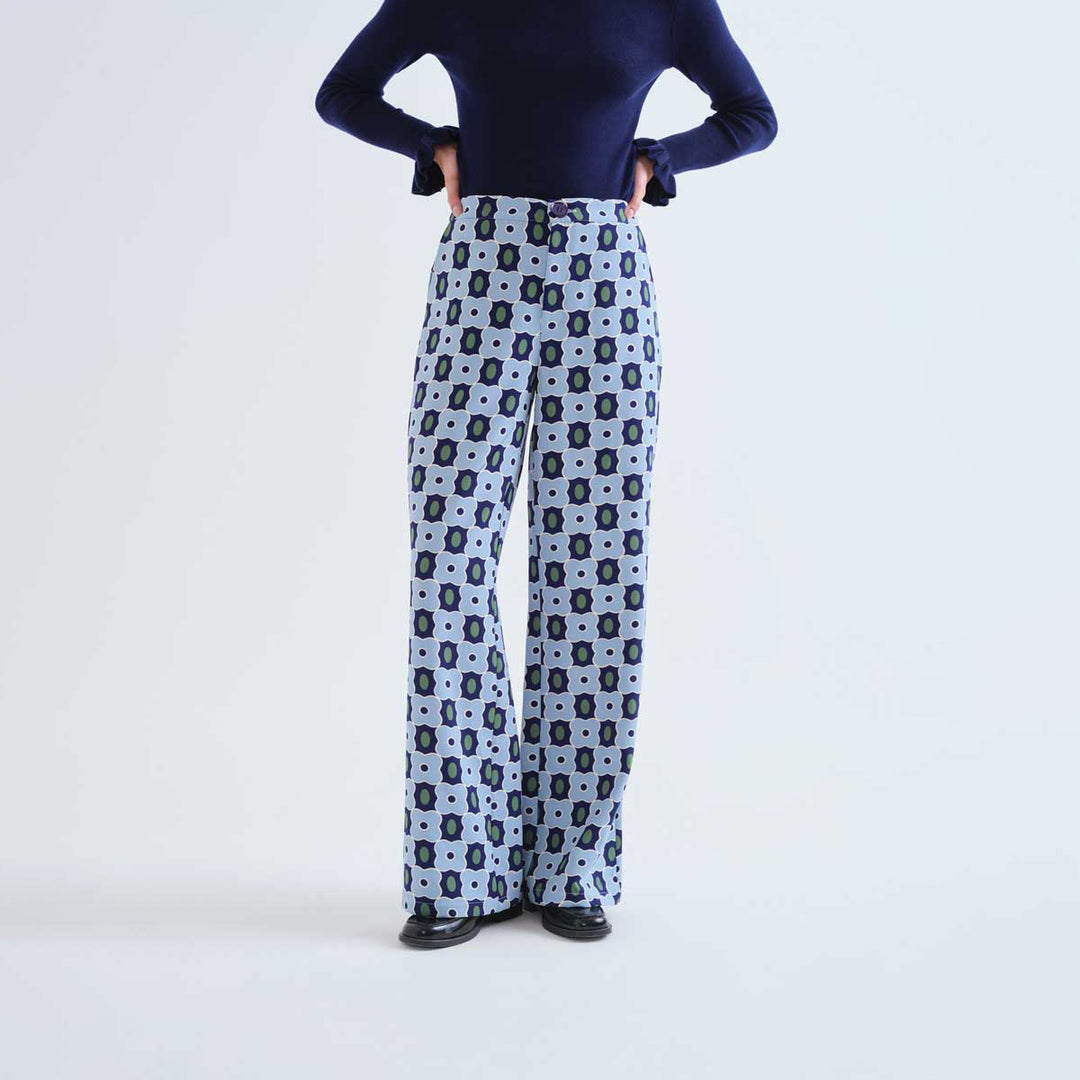 PANTALONI - Compañía Fantástica, Cotone blu