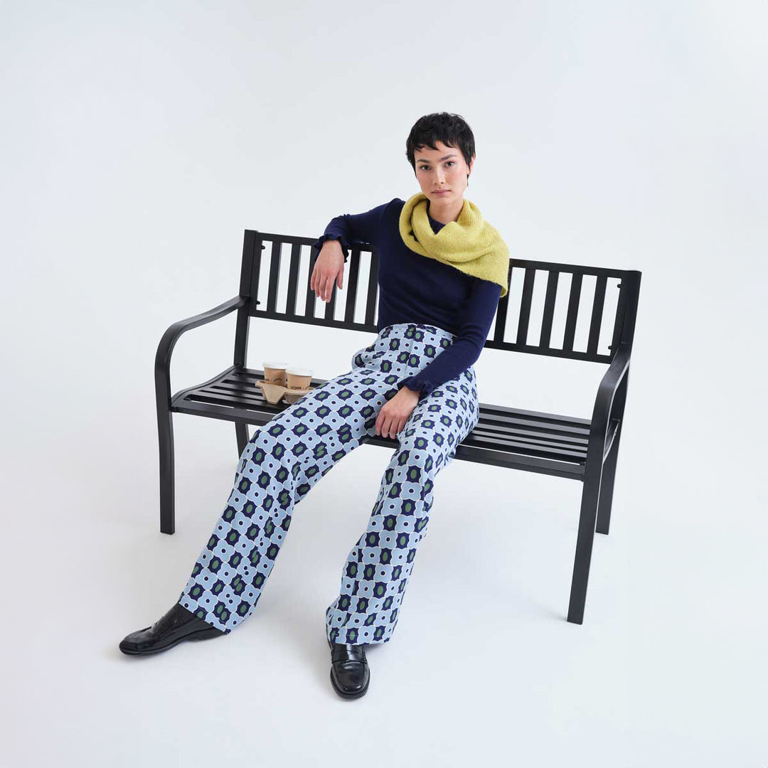 PANTALONI - Compañía Fantástica, Cotone blu