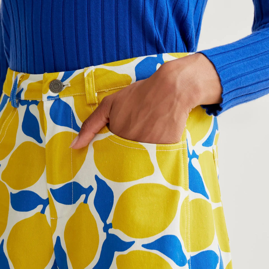 PANTALÓN - Compañía Fantástica, Estampado Limoncello